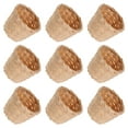 thumbnail image 2 of Khaki Woven Baskets for Table Centerpiece 10Pcs 3.5X3.5X3In, 2 of 6