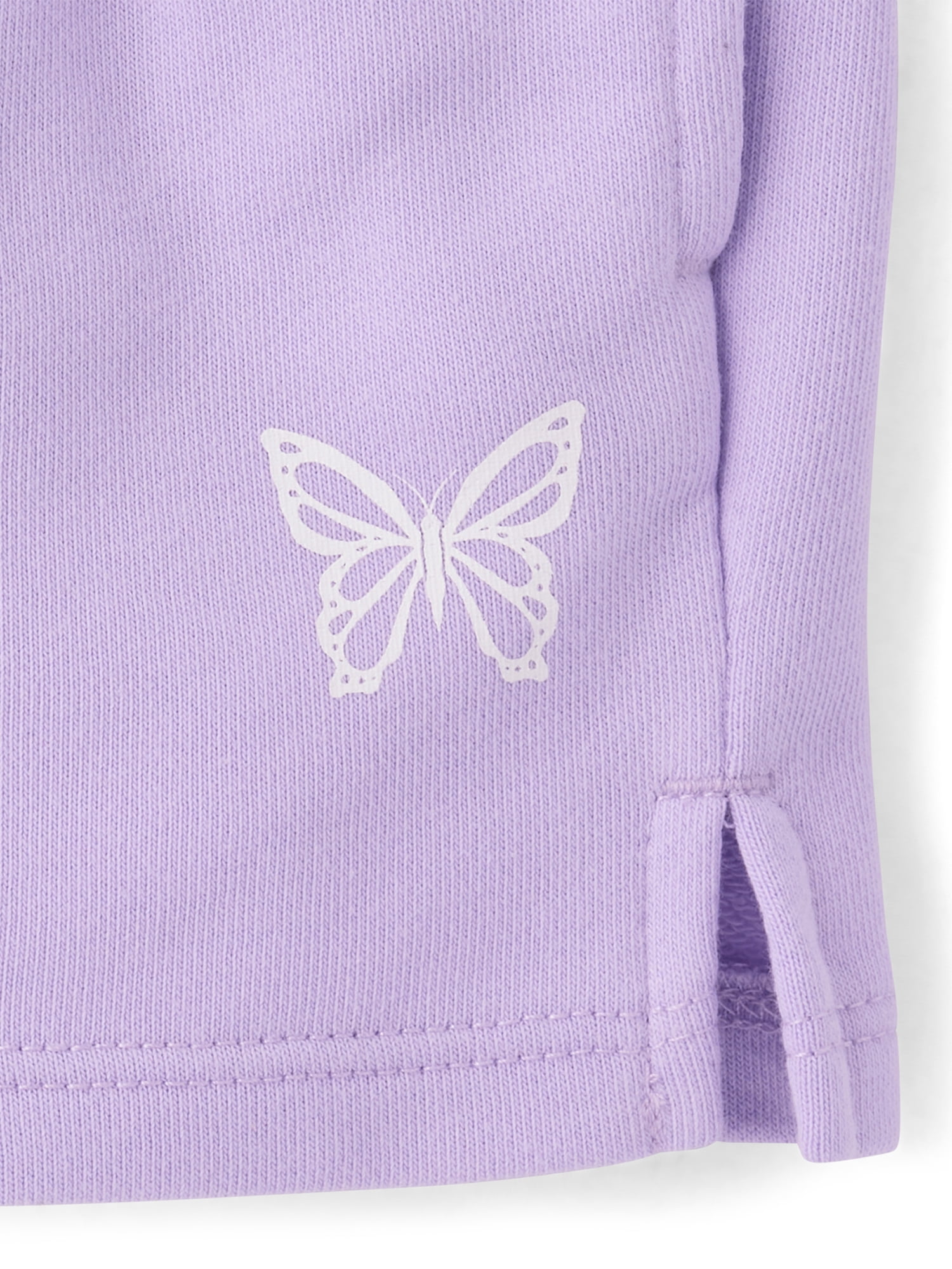 The Children's Place Girls Pull-On Graphic French Terry Shorts, Sizes XS-XXL