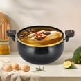 thumbnail image 2 of FOGGBET Micro Pressure Cooker with See-through Lid Standing,Crock Pot with Twist & Lock Handles,8.45 Quart Micro Pressure Cooker, 2 of 22