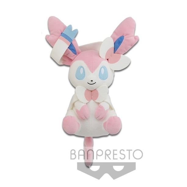 Banpresto Ufo Prize I Love Eevee Sylveon 13 Large Stuffed Plush Walmart Com