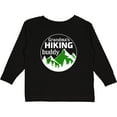 thumbnail image 3 of Inktastic Grandma's Hiking Buddy with Mountains and Trees Boys or Girls Long Sleeve Toddler T-Shirt, 3 of 5
