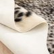 thumbnail image 5 of Alfombra Seek4, cómoda, piel de vacuno sintética con estampado de leopardo, 120 x 100 cm, 5 of 6