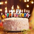 thumbnail image 4 of Hbdhejl Birthday Candles Extended Big Number Candle Multicolor 3D Design Cake Topper Decoration For Any Celebration, 4 of 9
