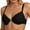 Black, variant on Women's Front Closure Lace Push Up Bra Underwire Demi Cup Sexy Comfortable Supportive Brassiere for Daily Wear