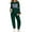 Z-Green, variant on UVN Tracksuit for Women Colorblock Striped Sweatsuit Casual 2 Piece Sweatshirts Sweatpants Jogger Set Outfits