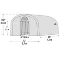 thumbnail image 4 of Serre ultra robuste rond GrowIT 12 x 24 pi, 4 of 9