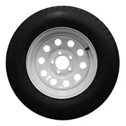 (Single Assembly) Antego Tire and Wheel 205/75D14 Trailer Tire  Reinforced 6-Ply-Ply Design, 14.0-Inch Rim  Built for Long-Distance Hauling & Stability | A140554010116206ST20575D14