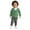 Light Green, variant on GYUJNB Classic Button Front Cardigan Knit Sweater for Girls and Boys Comfortable Open Front Coat for Kids,Size:8-9 Years