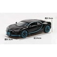 thumbnail image 4 of 1/32 Bugatti Chiron Pull Back Alloy Sports Car Model Die Cast Toy Simulation Sound Light Super Racing Vehicle Toys Red, 4 of 6