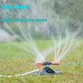 thumbnail image 4 of Dvkptbk Sprinklers Automatic Rotary Sprinkler Garden Spray Artifact Vegetable Sprinkler Irrigation Water-saving Irrigation Tools 3 Optional Sprinklers, 4 of 9