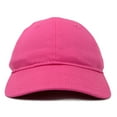 thumbnail image 6 of DALIX Womens Hat Lightweight 100% Cotton Cap in Hot Pink, 6 of 6