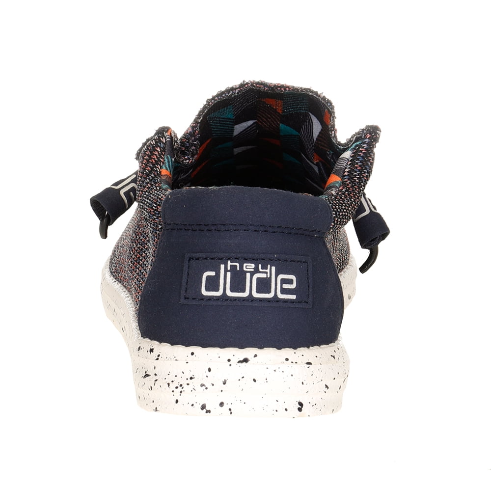 Hey Dude Mens Wally Sox Blue Orange 