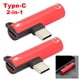 thumbnail image 4 of Headphone Cable Adapter 2-in-1 Connector Aluminium Alloy 2pcs Adapters For Phone / Tablet / PC ANGGREK Otros, 4 of 8