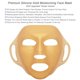 thumbnail image 3 of 2 Pack Gold Moisturizing Mask - Normal Thicker Silicone Face Mask Sheet - Reusable Face Mask Cover for Women Skin Care - Hydrotherapy Patch for Beauty and Evaporation Prevention, 3 of 5