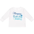 thumbnail image 3 of Inktastic Blue Happy Birthday Daddy Boys or Girls Long Sleeve Toddler T-Shirt, 3 of 5