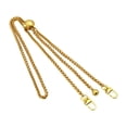 thumbnail image 3 of Monedero Correa de cadena Ajustable Aleación Moda Cómodo 47 pulgadas Bolsa Correa de cadena Áurea dorada jinwen Cadena de monedero ajustable, 3 of 8