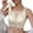Beige, variant on Womens Wireless Bras Wide Straps Lace Bralette Supportive Bra No Underwire Seamless Push Up Everyday Bras Mint Green 3XL