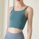 thumbnail image 5 of Qarigey Camiseta sin mangas, transpirable, suave, inalámbrica, cómoda, carpeta de pecho, carpetas de pecho, ejercicio físico, deportes, baile, viaje Prendas para la parte del cuerpo Verde, 5 of 6