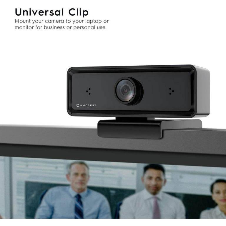 Amcrest ProHD Webcam with Privacy Cover, USB Webcam for Live