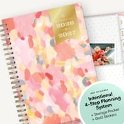 Blue Sky Day Designer 2026-2027 Weekly and Monthly Academic Year Planner Calendar, July 2026 - June 2027, 5 x 8, Flexible Cover, Wirebound, Storage Pocket, Includes Stickers, Smitten