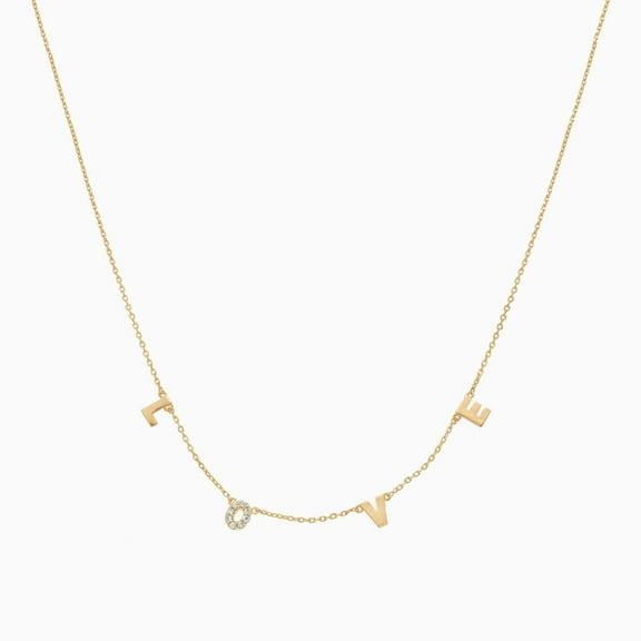Bearfruit Jewelry LOVE Charm Necklace