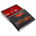 thumbnail image 1 of MasteelfCA 1Pc ABS Compartment Sushi Box Sashimi Storage Box Food Container for Restaurant, 1 of 9