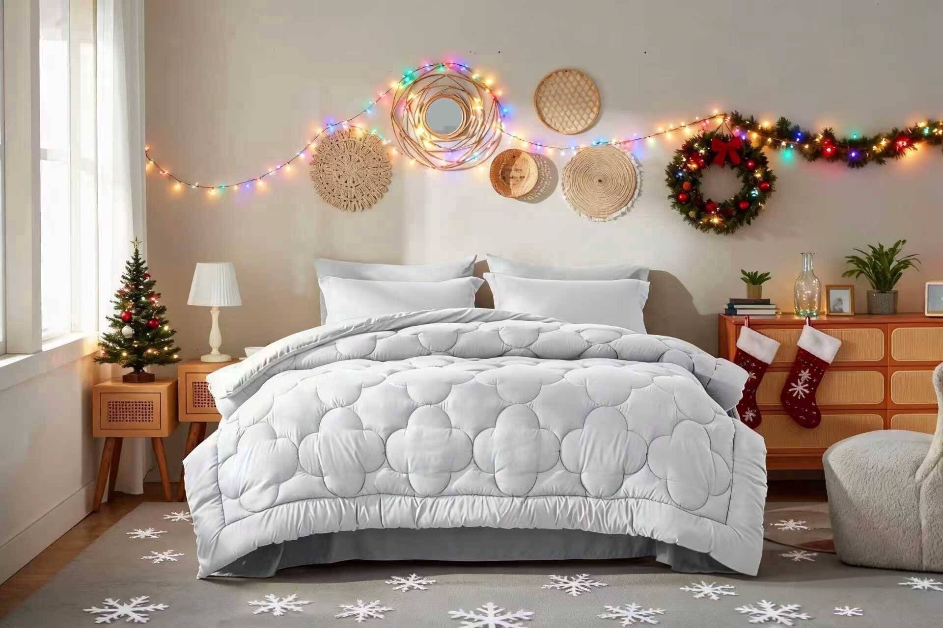 Bedtreat Full Comforter Sets，7-Pieces Reversible Bedding Sets，Bed in a ...
