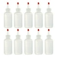 thumbnail image 1 of 10 botellas de plástico de 120 ml con escala, vacías, dispensadoras de líquidos con gotero para el hogar (blancas), 1 of 5