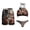 American Flag Deer Camo, variant on Daisy Skull Couple Swimwear Matching Set Mens Swim Trunks Quick Dry Bathing Suit with Pockets Swimwear Shorts Lightweight Board Shorts