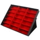 thumbnail image 1 of Pu Cuero Anteojos Vidrio Pantalla Almacenamiento Casos Cubierta Plegable Gafas De Sol Caja Organizador Titular 18 Rejillas Scienceny HA040111-01, 1 of 6