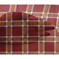 thumbnail image 4 of oneOone Viscose Chiffon Fabric Tartan Check Print Sewing Fabric BTY 42 Inch Wide, 4 of 4