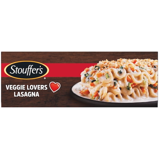 Case of 12, Stouffer's, Vegetable Lasagna Meal, 10.5 oz