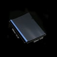 thumbnail image 2 of Uxcell Clear Report Covers with Sliding Bar, 10mm 75 Sheets Capacity, Blue,10 pack, 2 of 6