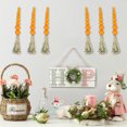 thumbnail image 4 of Cateissary Paquete de 6 Mini Zanahorias de Pascua Colgante Colgante Pared Ventana Decoración Adornos Regalos Granja Accesorios Cocina Kits de decoración para fiestas Cateissary HA028355-00, 4 of 6