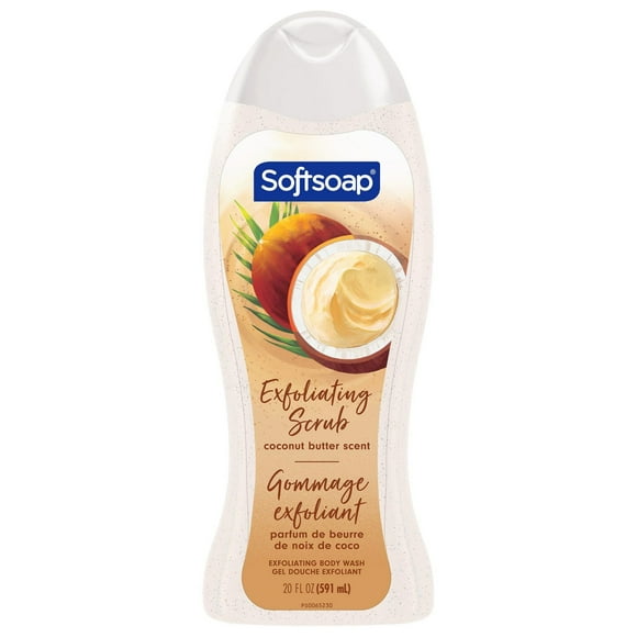 Gel douche exfoliant Softsoap Coconut Butter Scrub, 591 mL 591 ml