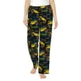 thumbnail image 2 of Lsque Monster Truck1 Print Women's Pajama Pants, Lounge Pant - Comfortable Home Wear,Elastic Waistband, Stylish Design-Small, 2 of 9