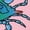 AD-Pink, variant on Inktastic Blue Crab Lover Long Sleeve Youth T-Shirt
