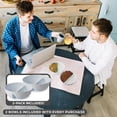 thumbnail image 3 of AISLE 3 ESSENTIALS Anti-Soggy Cereal Bowls, BPA-Free Materials, Divider | Dishwasher-Safe | Great for Cereal, Chips & Salsa, Oatmeal & Fruit (2-Pack)…, 3 of 7