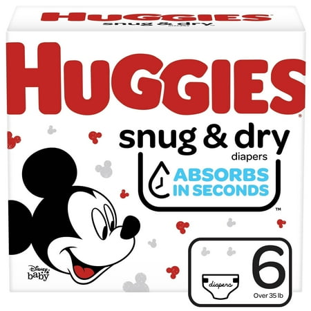 UPC: 0036000514704 | Huggies Snug & Dry Baby Diapers Size 6 19 Ct