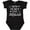 AB-Black, variant on New Year's Eve Squad with Stars in White Boys or Girls Baby Bodysuit