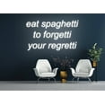 thumbnail image 2 of Glowneon Eat Spaghetti Neon Sign, Spaghetti Restaurant Wall Decor, 2 of 4