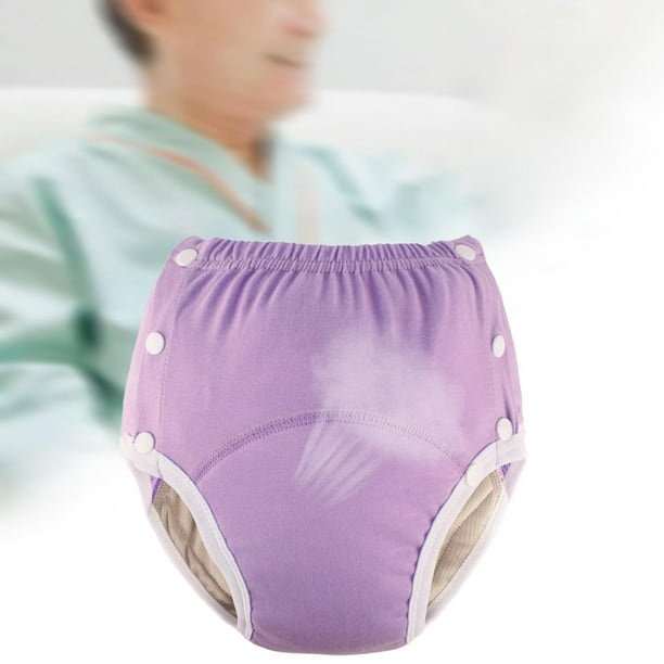 Buy Veenkeny Diaper Cover Adult Incontinence Pants Cloth Diaper Cover  Nursing Diaper Pants Set of 2 Adult Cloth Diapers Washable Leak Proof Quick  Drying Breathable Reusable Elderly Incontinence Care Pregnant Women Diapers