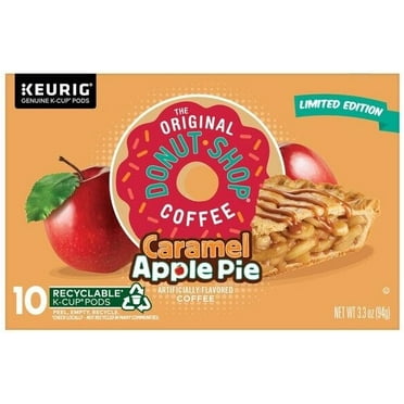 The Original Donut Shop Caramel Apple Pie, Keurig K-Cup Pod, Light Roast, 10 pods