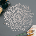 thumbnail image 5 of 6 uds tapete de decoración de mesa flor de hibisco bronceado tapete-plata MFZFUKR CPB-DE-LYY1791-4, 5 of 5