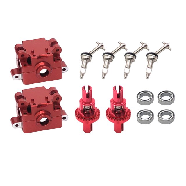 Cajas De Cambios Diferencial CDV Parte Para WLtoys 284131 K969 K979 P929 P939 Rojo Sunnimix Piezas de coches de control remoto