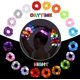 thumbnail image 3 of 6 piezas de coleteros con luz LED, bandas elásticas iluminadas para el pelo, coleteros para niñas, coleteros luminosos para cola de caballo para neón, Halloween, Navidad, cumpleaños, Año Nuevo, 3 of 5