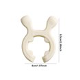 thumbnail image 4 of Silicone Pot Handle Cover, Heat Resistant Grip, Non-Slip Kitchen Tool, Secure Utensil Holder for Stovetop Cooking, White, 4 of 7