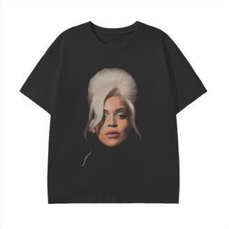 Maglietta Beyonc&eacute; Cowboy Carter Tour 2025 - Modello D&eacute;j&agrave; Blu, Nuova Con Etichette