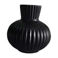 thumbnail image 4 of Jarrón de flores, elegante y moderno, para mesa de centro. negro S, 4 of 8