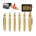 thumbnail image 2 of 6PCS Damaged Screw Extractor Kit,Stripped Screw Extractor Set for Easily and Quickly Remover Common Sizes Of Broken Tool, 2 of 6